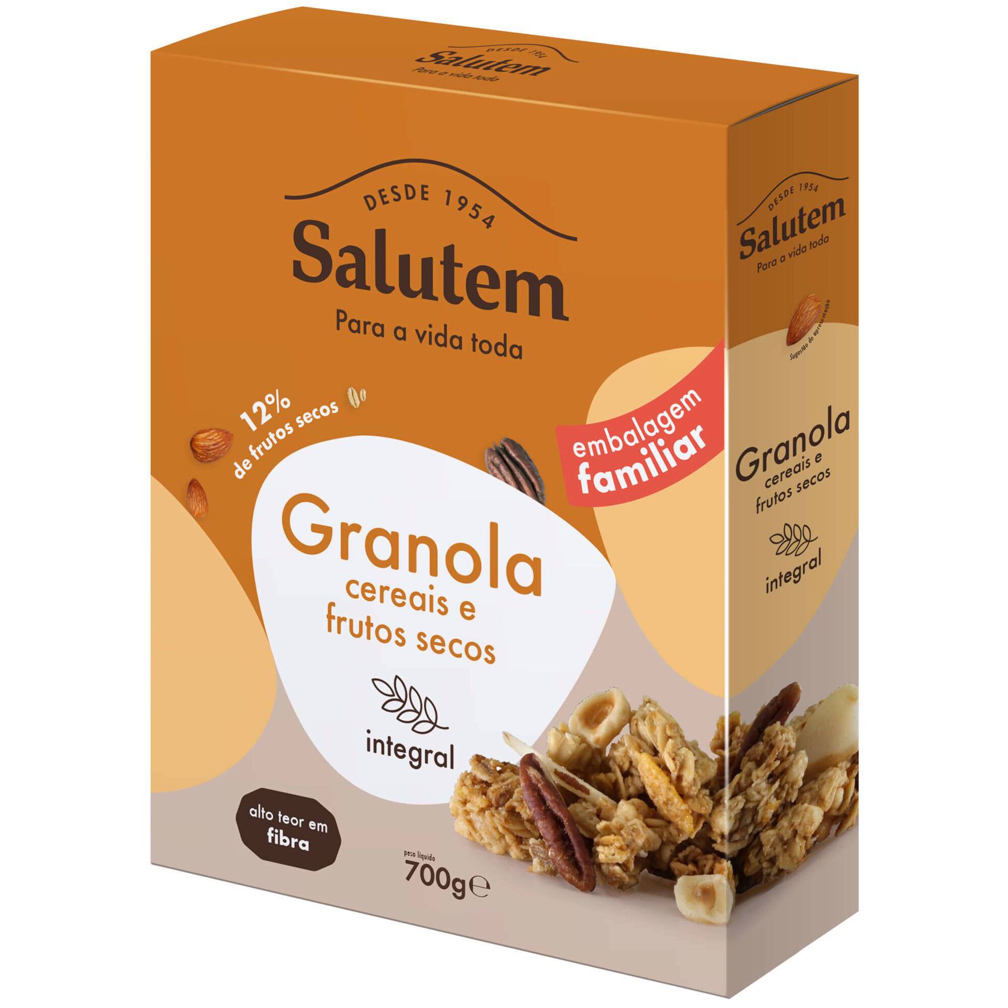 Granola Cereais e Frutos Secos