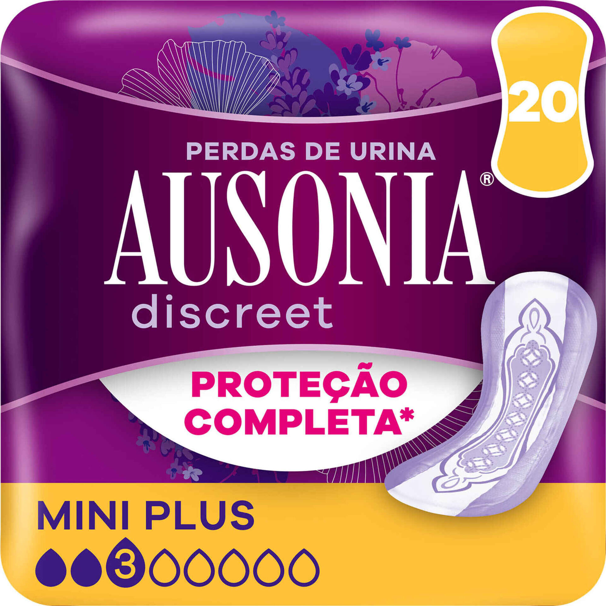 Pensos Incontinência Discreet Mini Plus