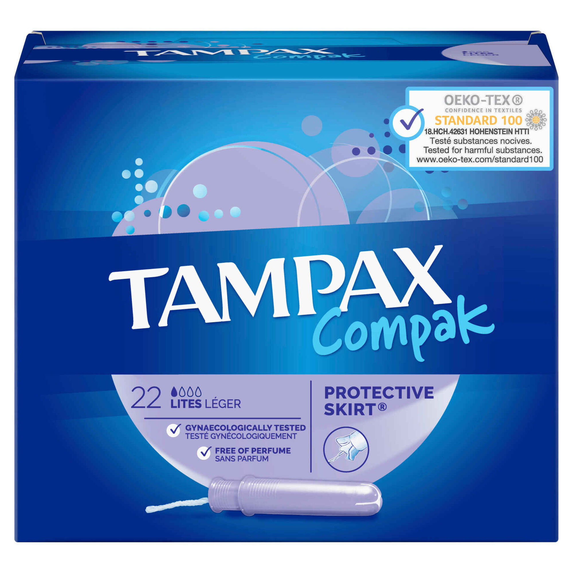 Tampão com Aplicador Compak Mini - Tampax | Continente Online