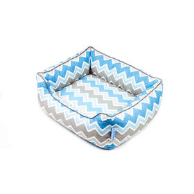 Sofá Spring Chevron Azul M