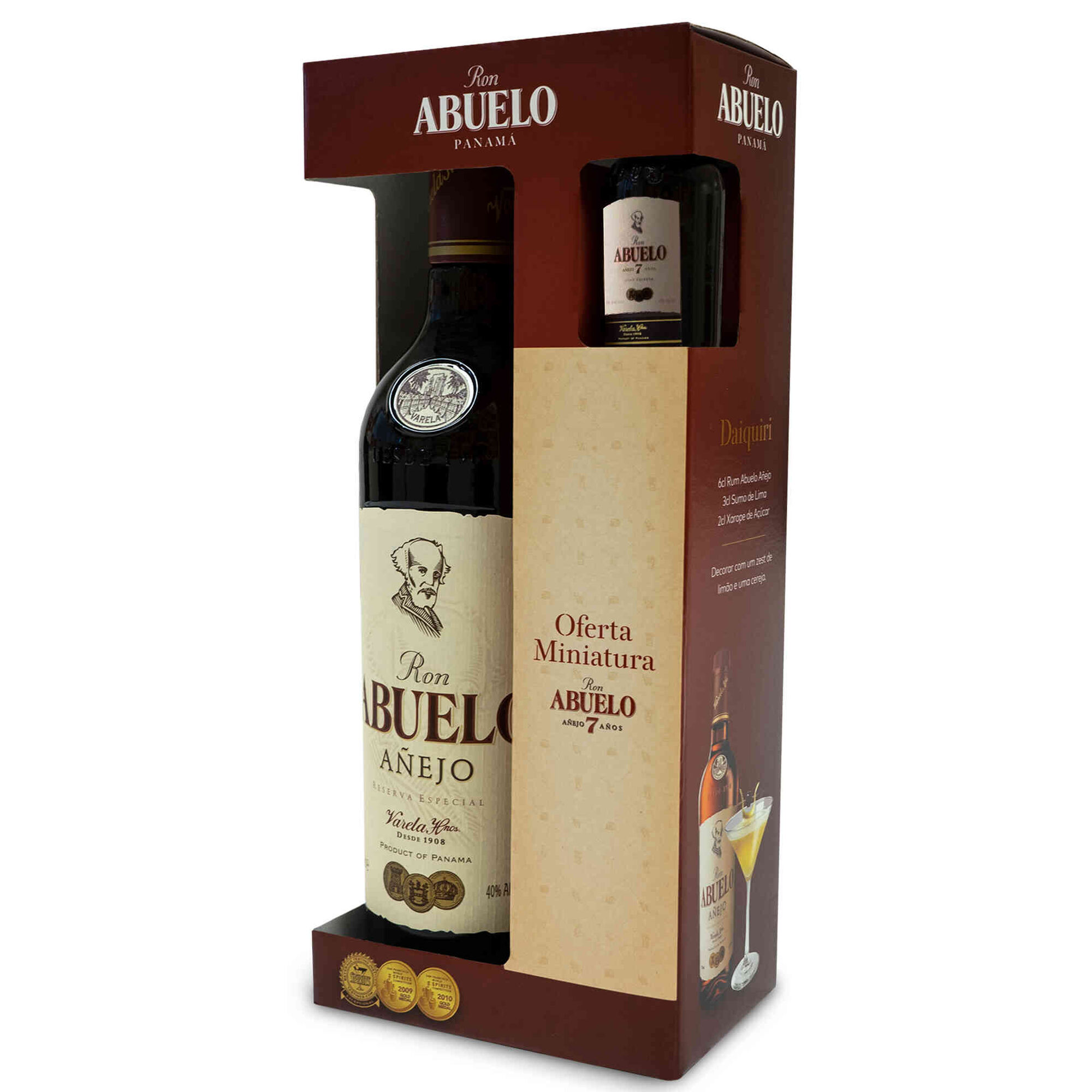 Rum Abuelo Añejo com oferta Rum Abuelo 7A