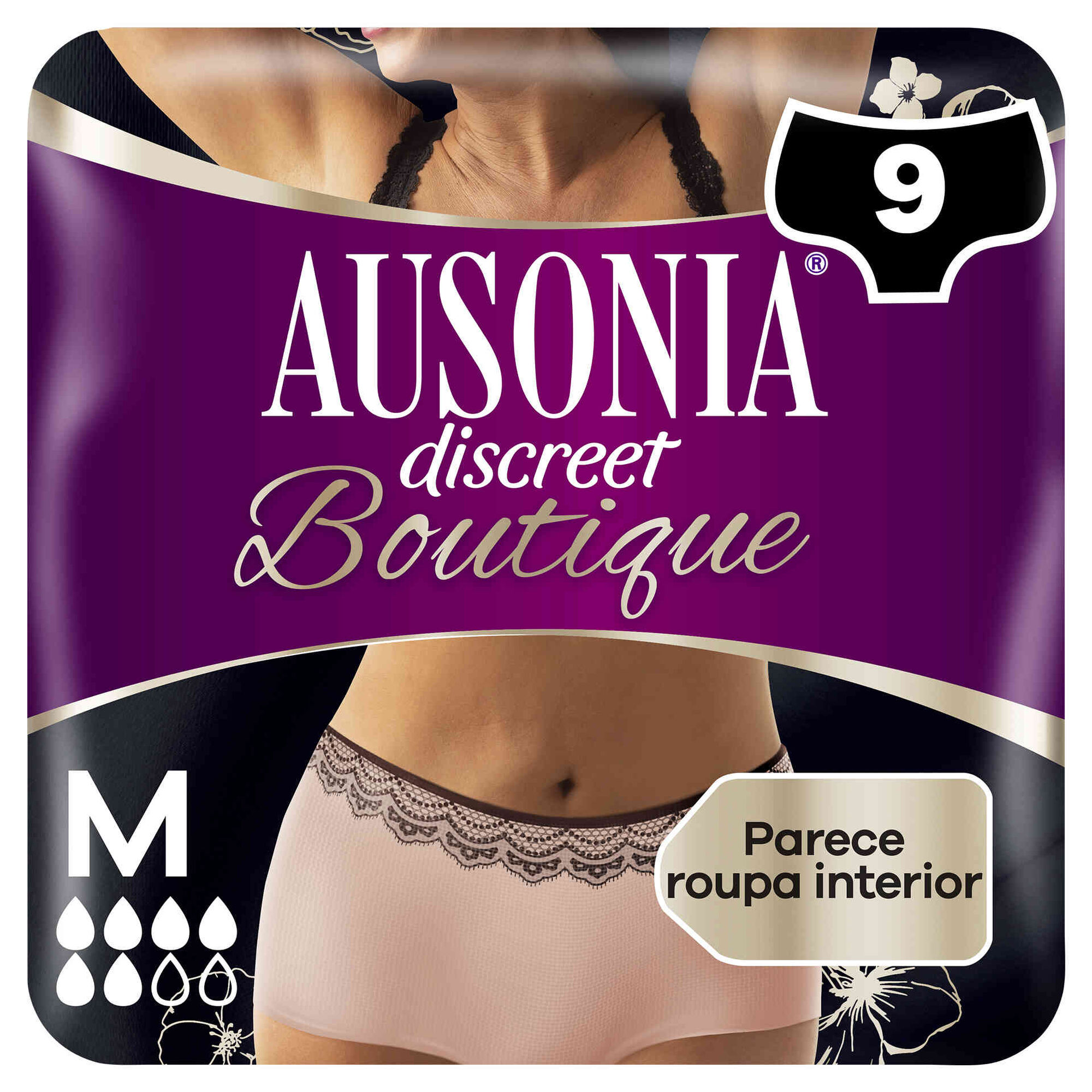 Cuecas Incontinência Discreet Boutique M