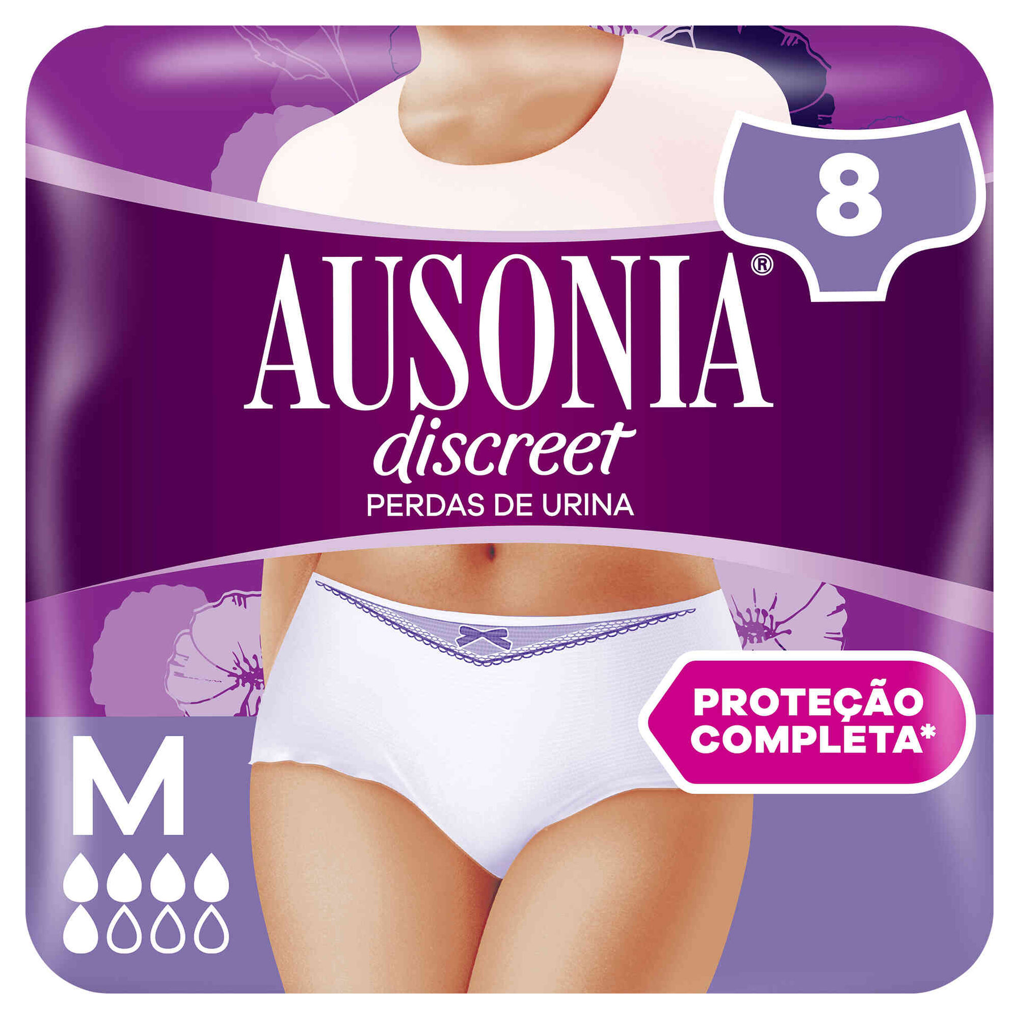 Cuecas Incontinência Discreet Normal M