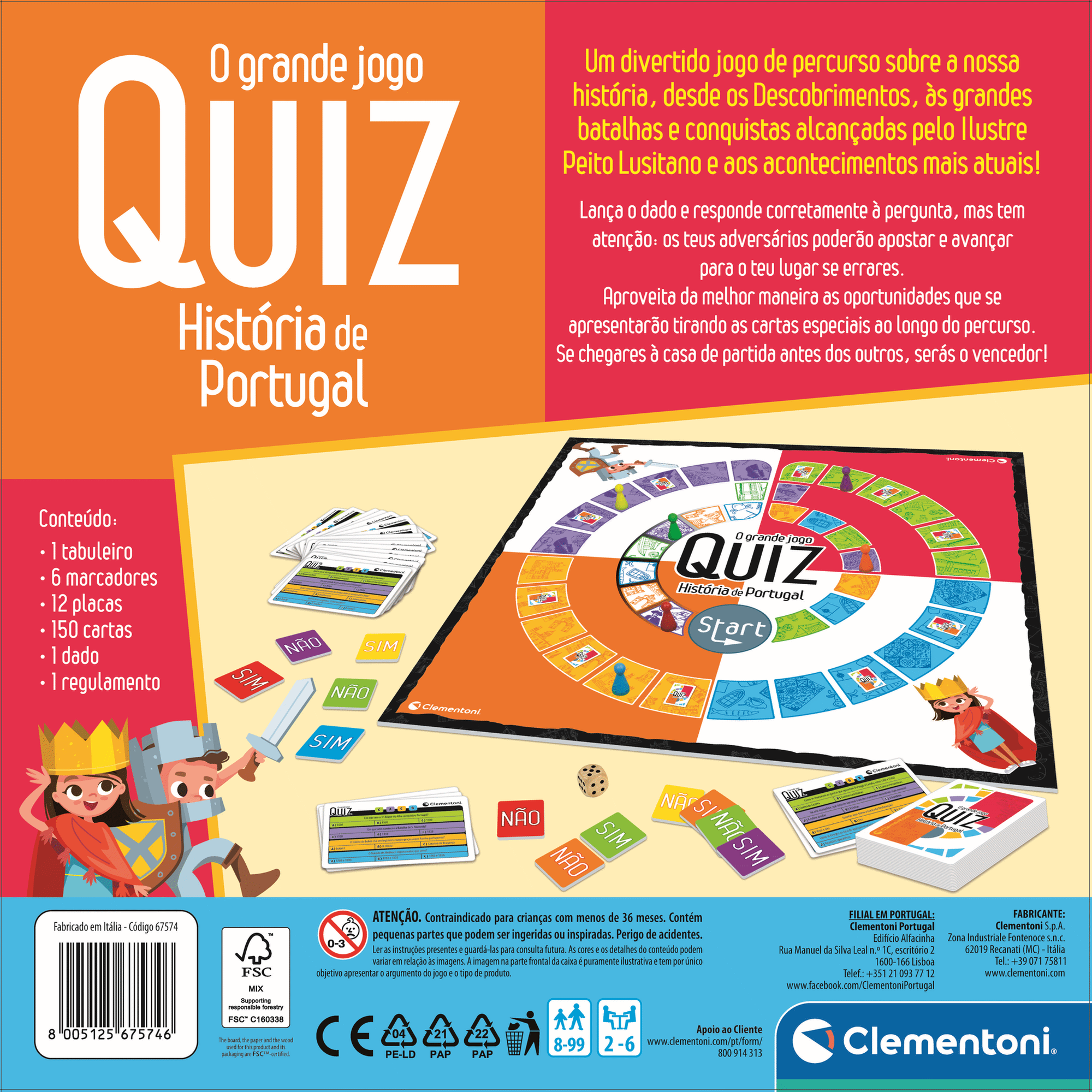 Jogo Desafio Quiz Descobrir Portugal 18220 Educa +7 anos