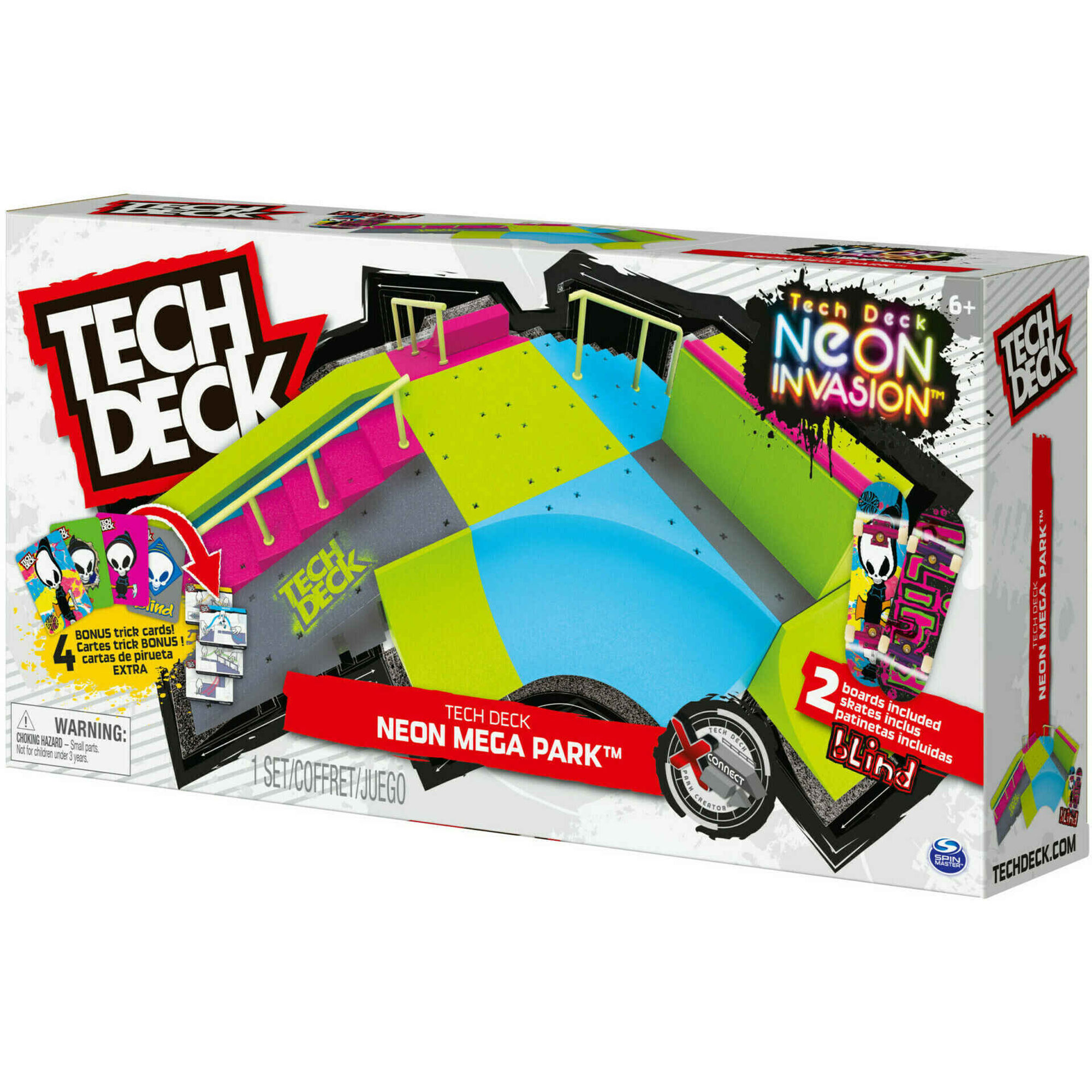 Neon Mega Park Tech Deck