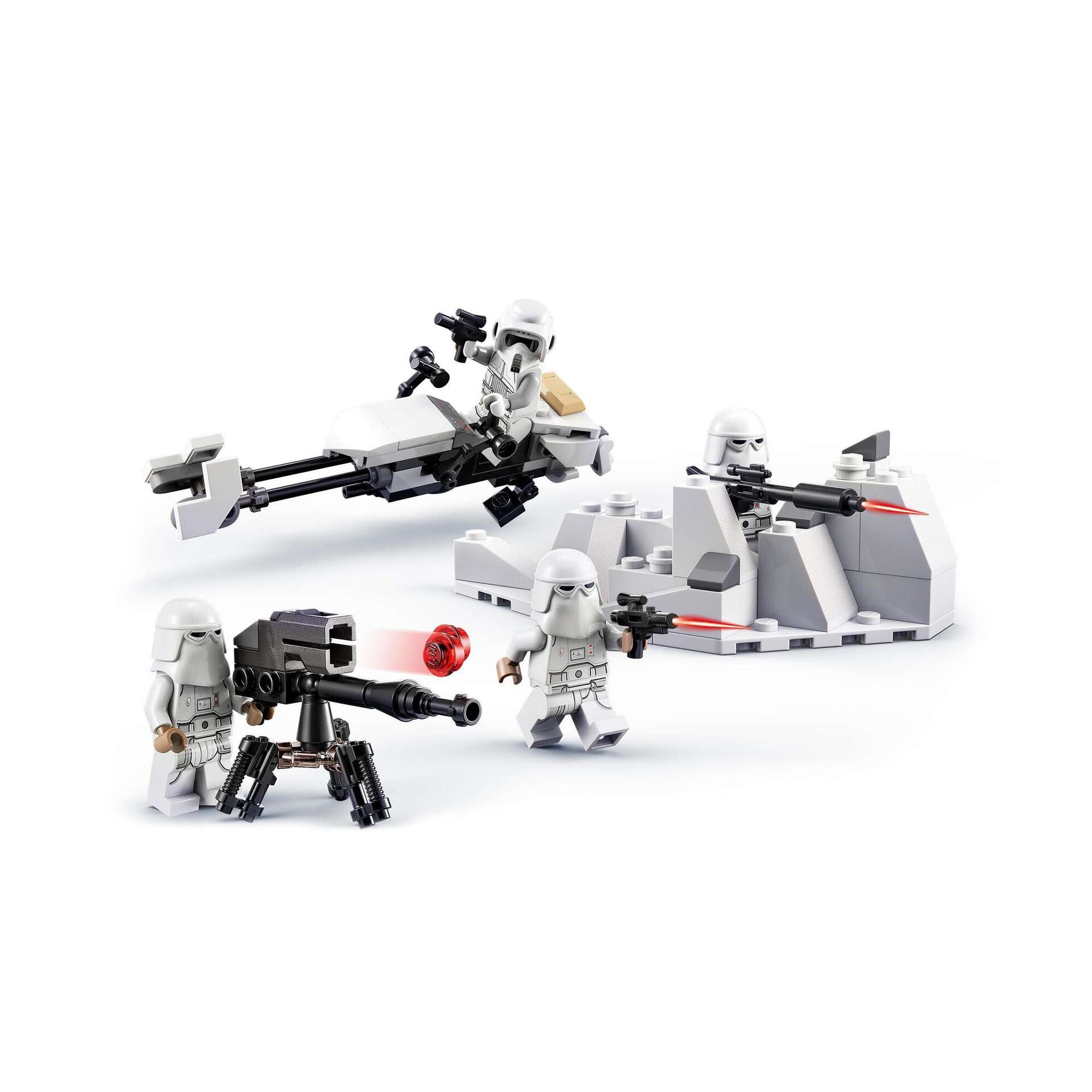 LEGO® 75320 Kit de Construção Star Wars Pack de Batalha - Snowtrooper 105  peças