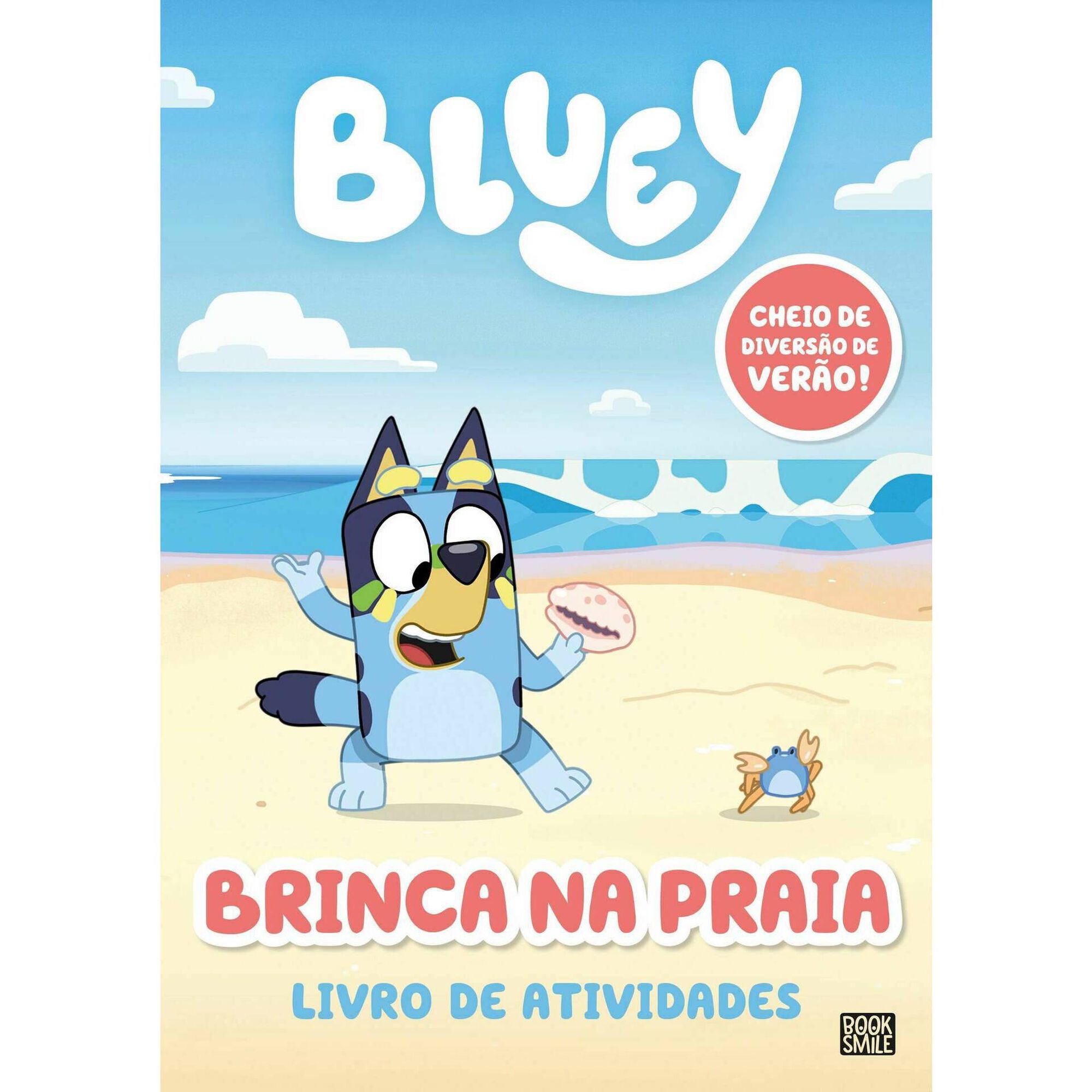 Bluey Brinca na Praia - Livro de Atividades