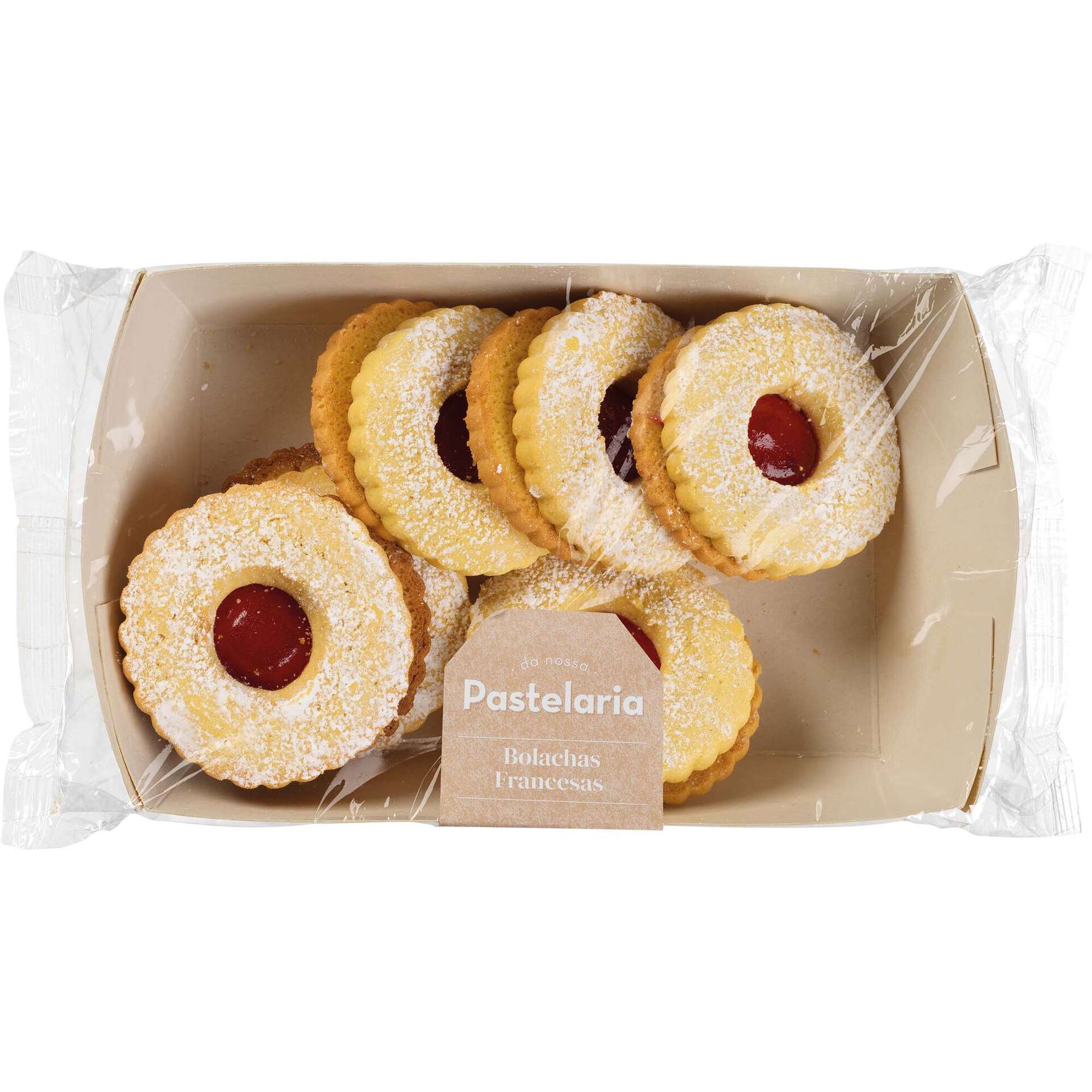 Petit Four Coco - emb. 230 gr - Da Nossa Pastelaria