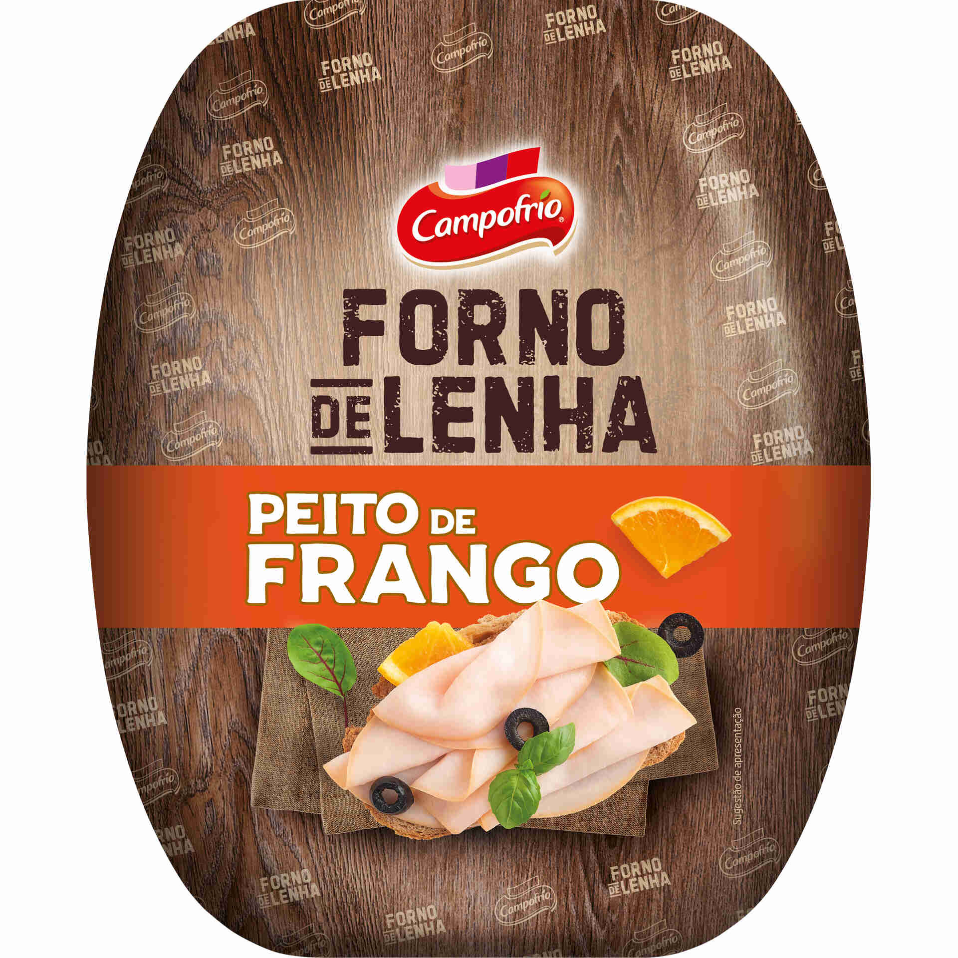 Fiambre de Peito de Frango Forno de Lenha Fatiado no Balcão Campofrio -  Quant. Mínima = 100 gr (aprox. 8 fatias) | Continente Online