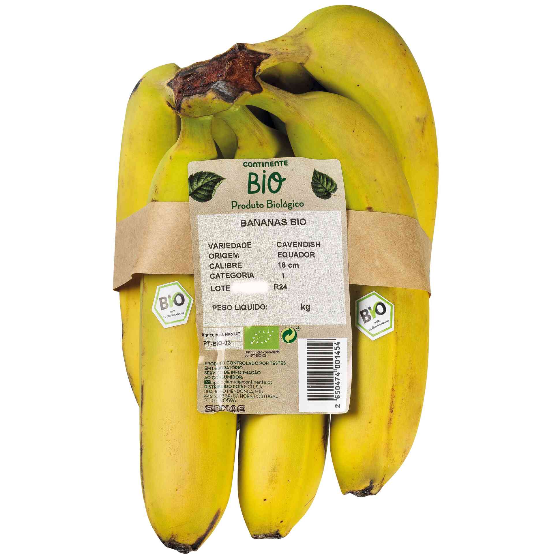 Banana Biológica Continente Bio Continente Online