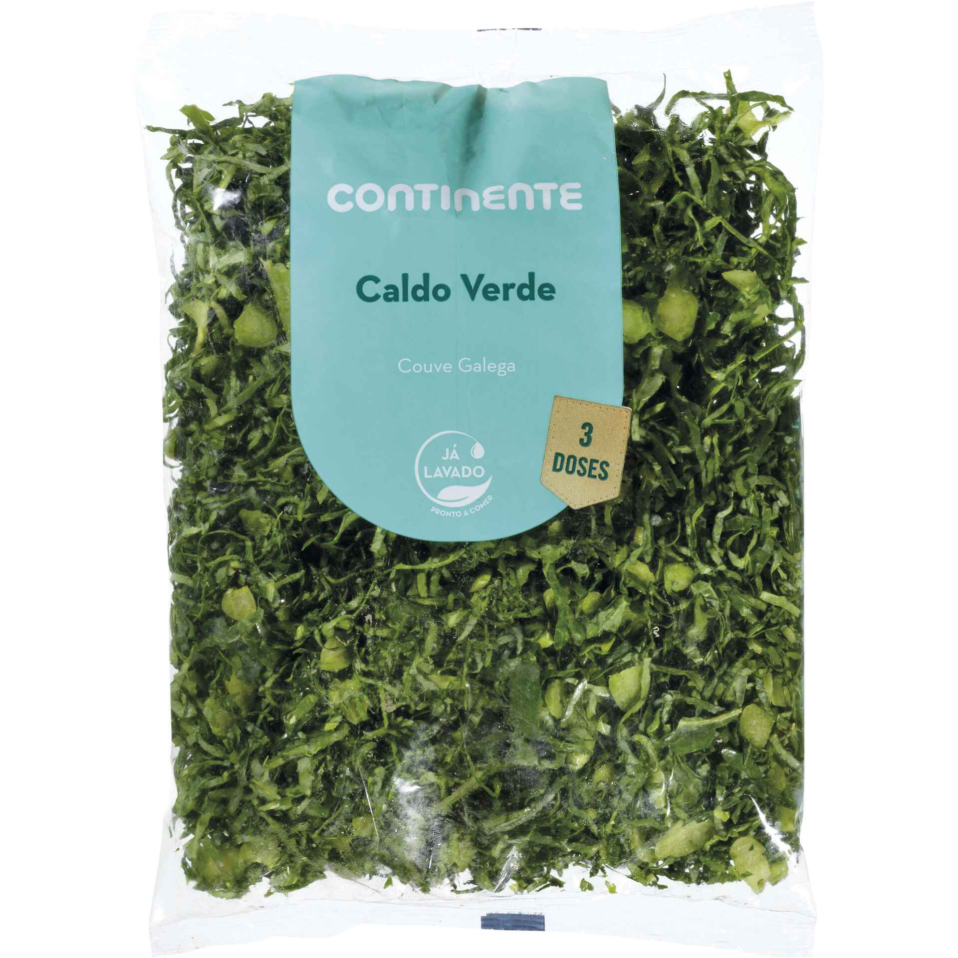 Couve Ripada para Caldo Verde - emb. 250 gr (3 doses) - Continente |  Continente Online