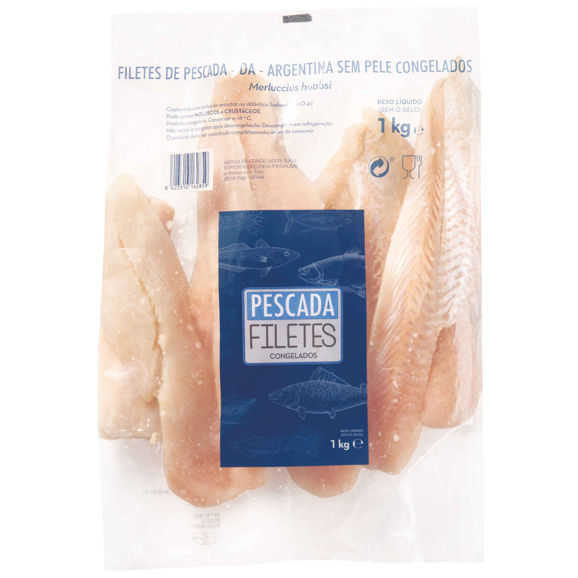 Filetes De Pescada Congelados Continente Emb Kg Continente Online