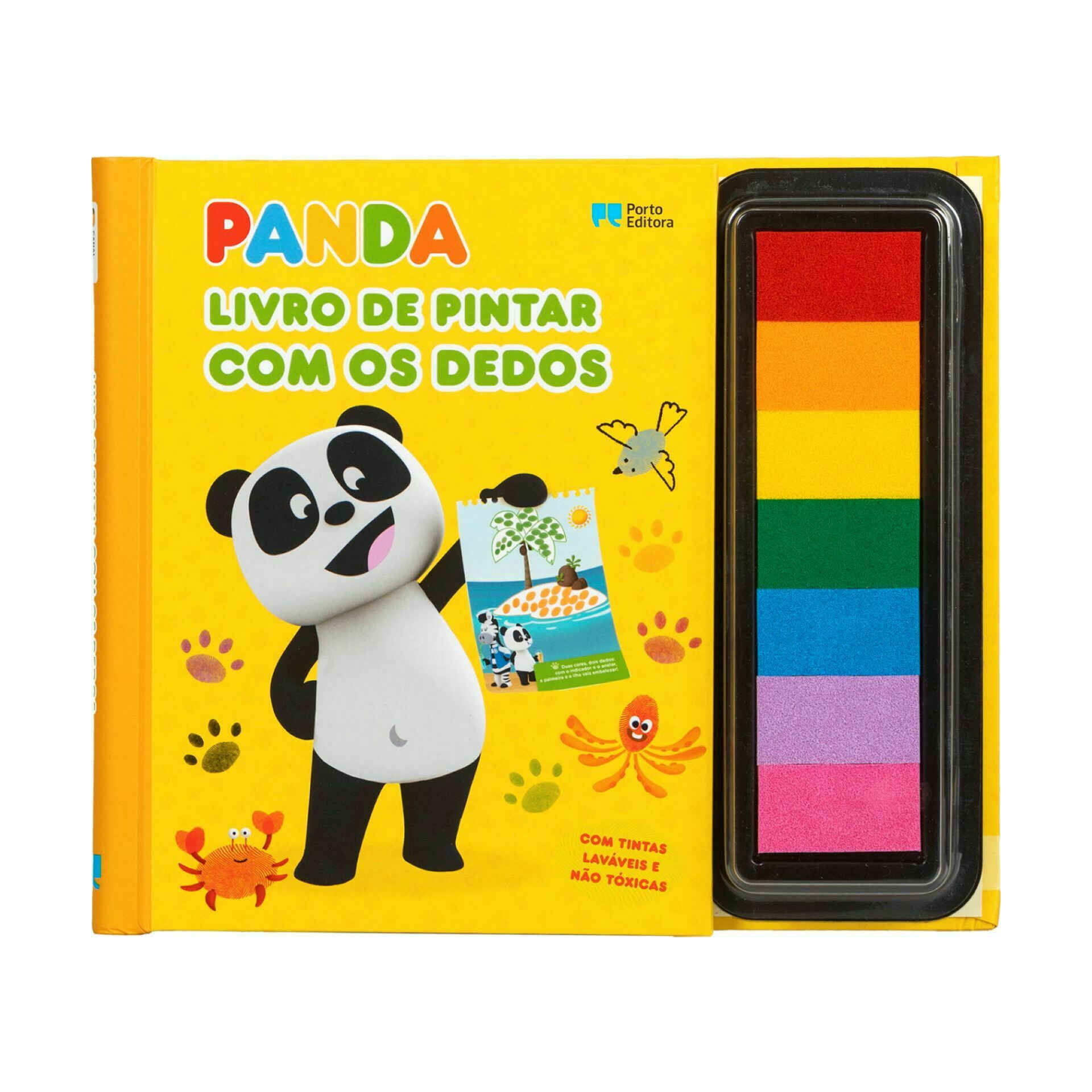 Livro de Colorir Panda e os Amigos - Brochado - Vários - Compra