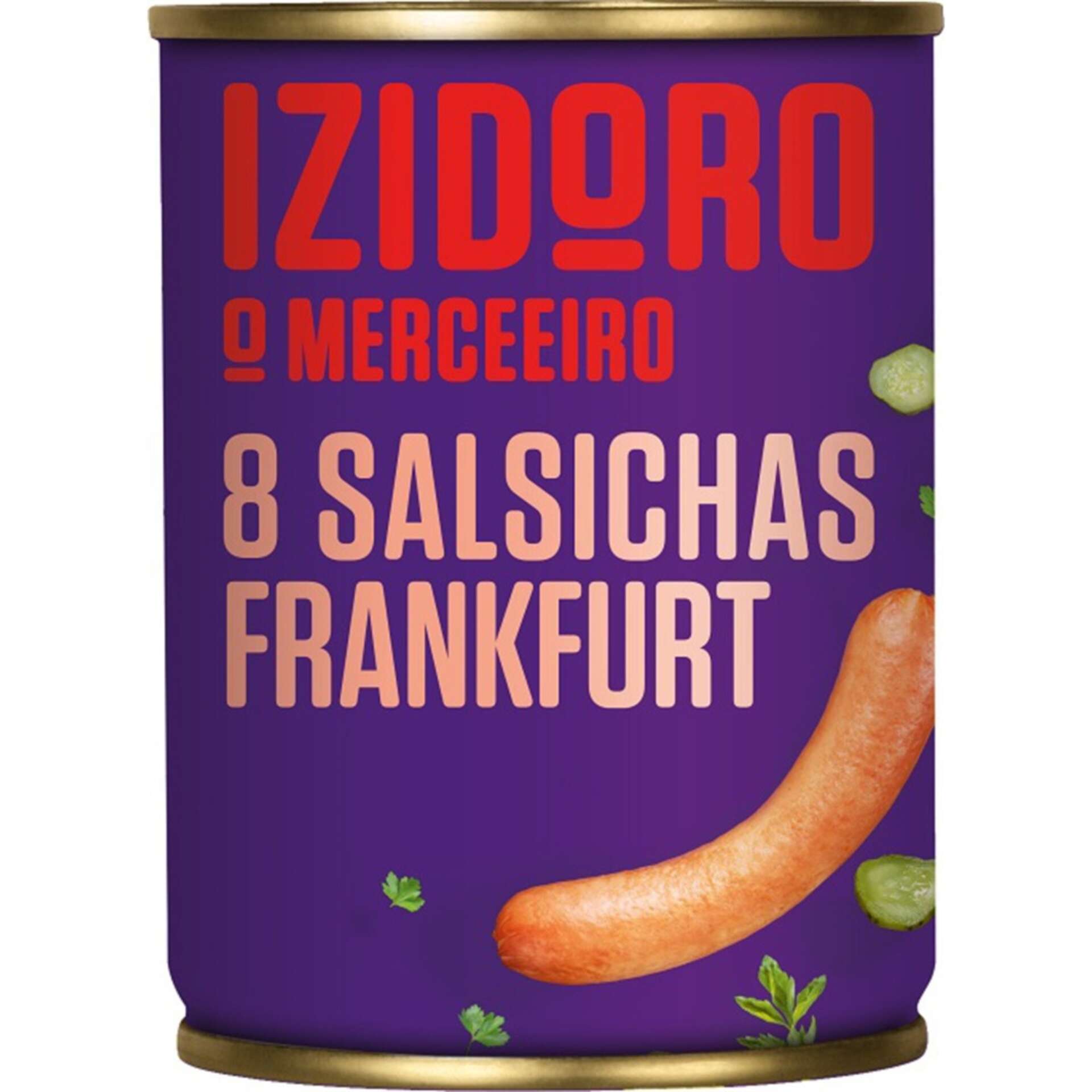 Salsichas Hot Dog em Frasco 8 un - emb. 650 gr (peso escorrido 455 gr) -  Izidoro