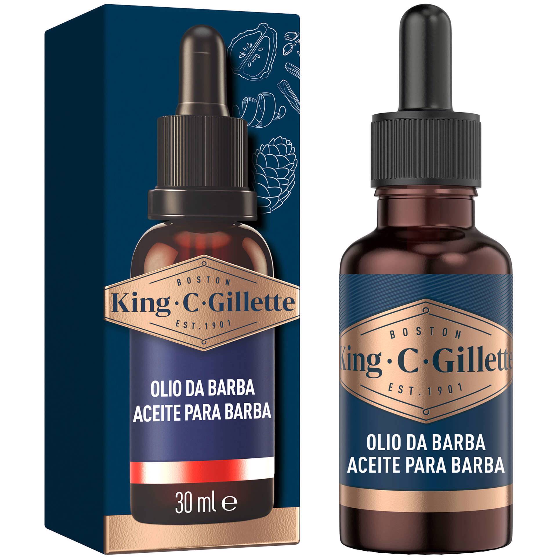 leo de Barba King C emb. 30 ml King C Gillette Continente