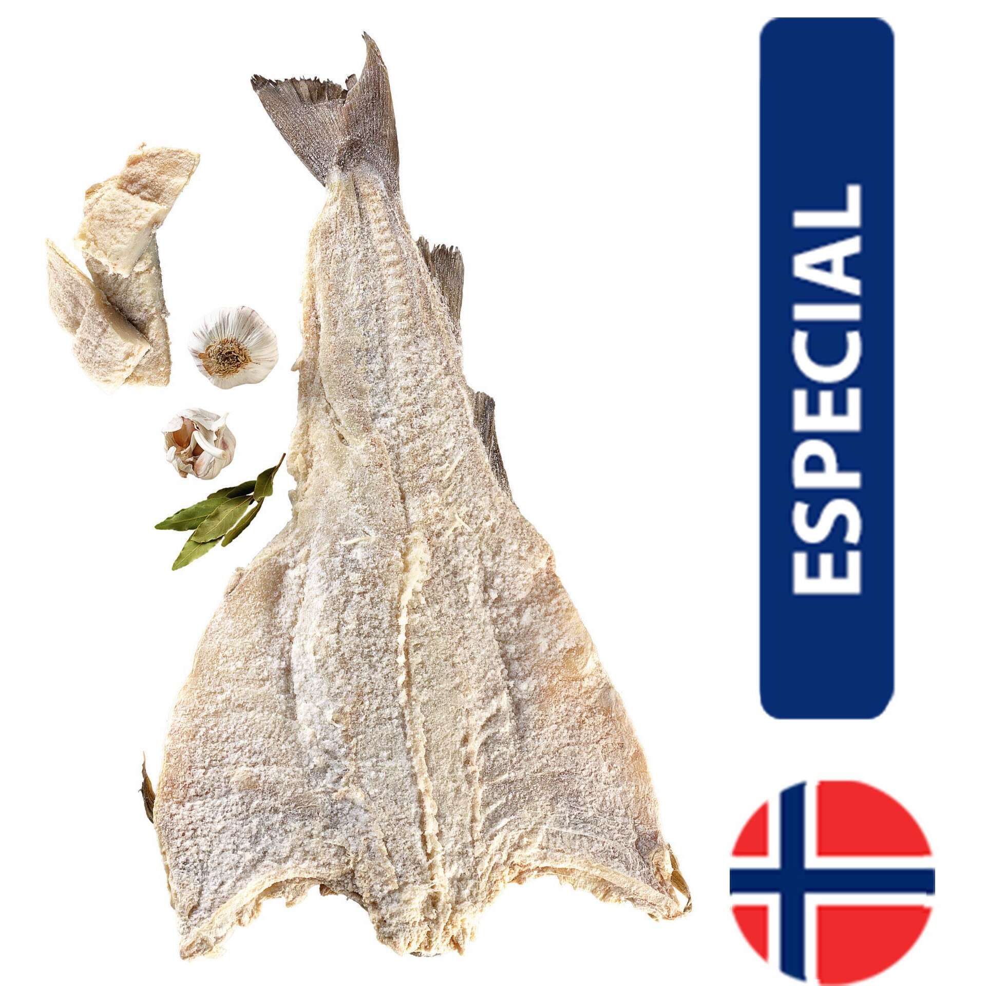 Bacalhau Especial Asa Branca 1ª Noruega Seco - Continente | Continente