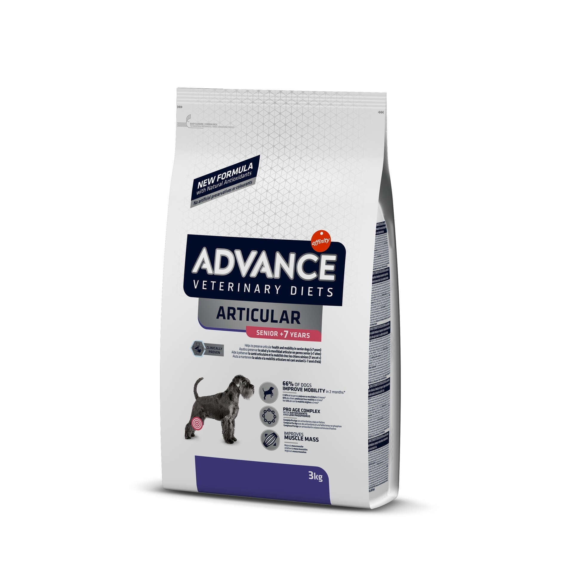 Ração para Cão Sénior Articular Care +7 anos - Affinity Advance