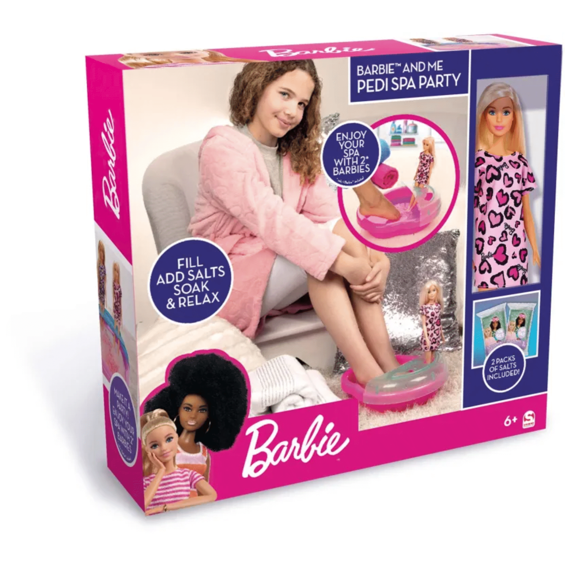 Conjunto e Boneca - Barbie SPA - Salão de Beleza - Manicure e Pedicure -  Mattel