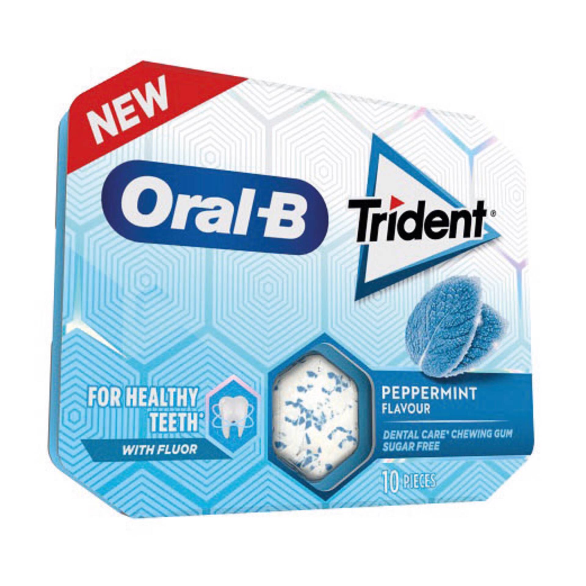 Pastilhas Elásticas Oral-B Peppermint Trident - Emb. 17 Gr | Continente ...