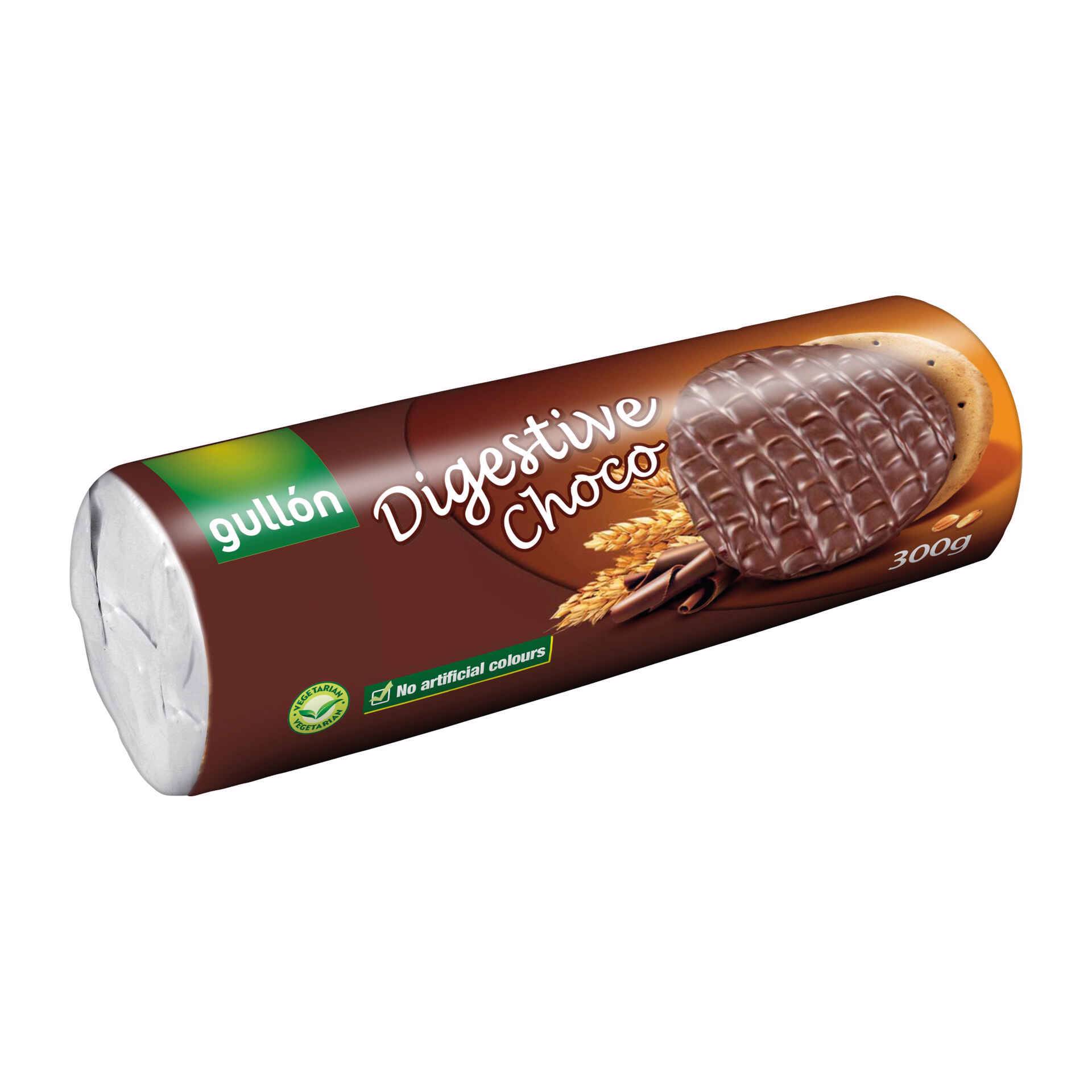 Bolachas Digestivas com Chocolate - emb. 300 gr - Gullón