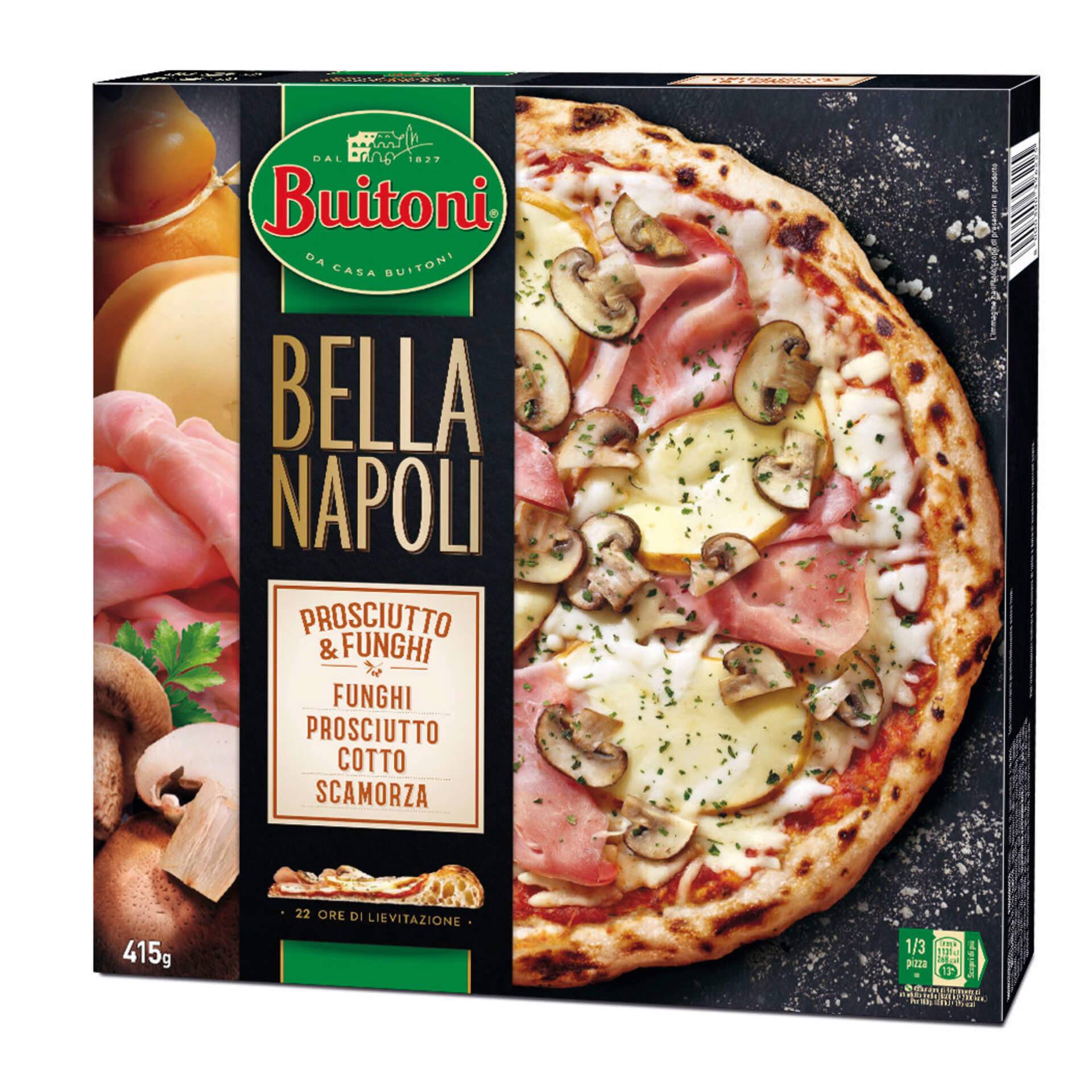 Pizza Bella Napoli de Fiambre e Cogumelos Buitoni Continente Online