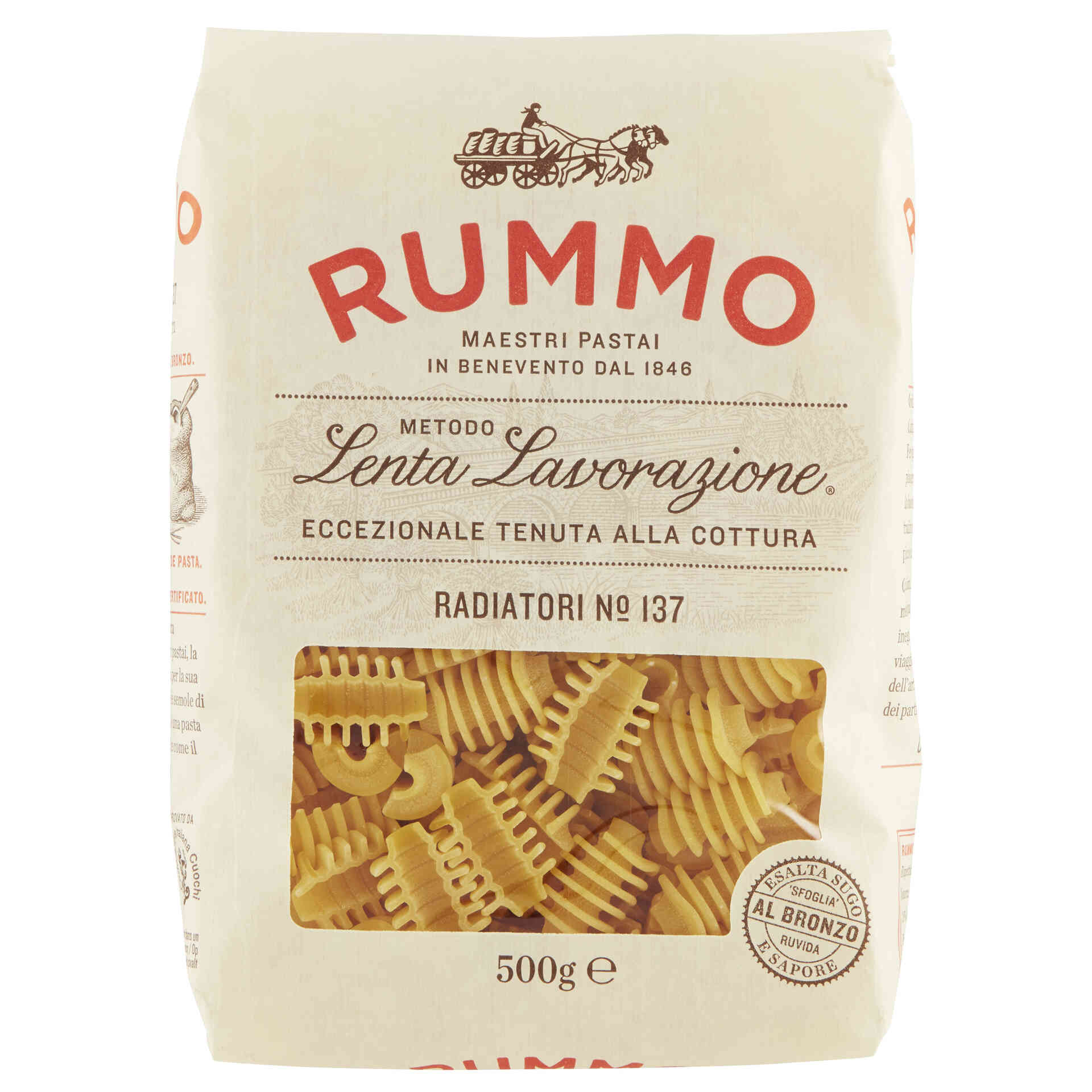 Massa Radiatori emb. 500 gr - Rummo | Continente