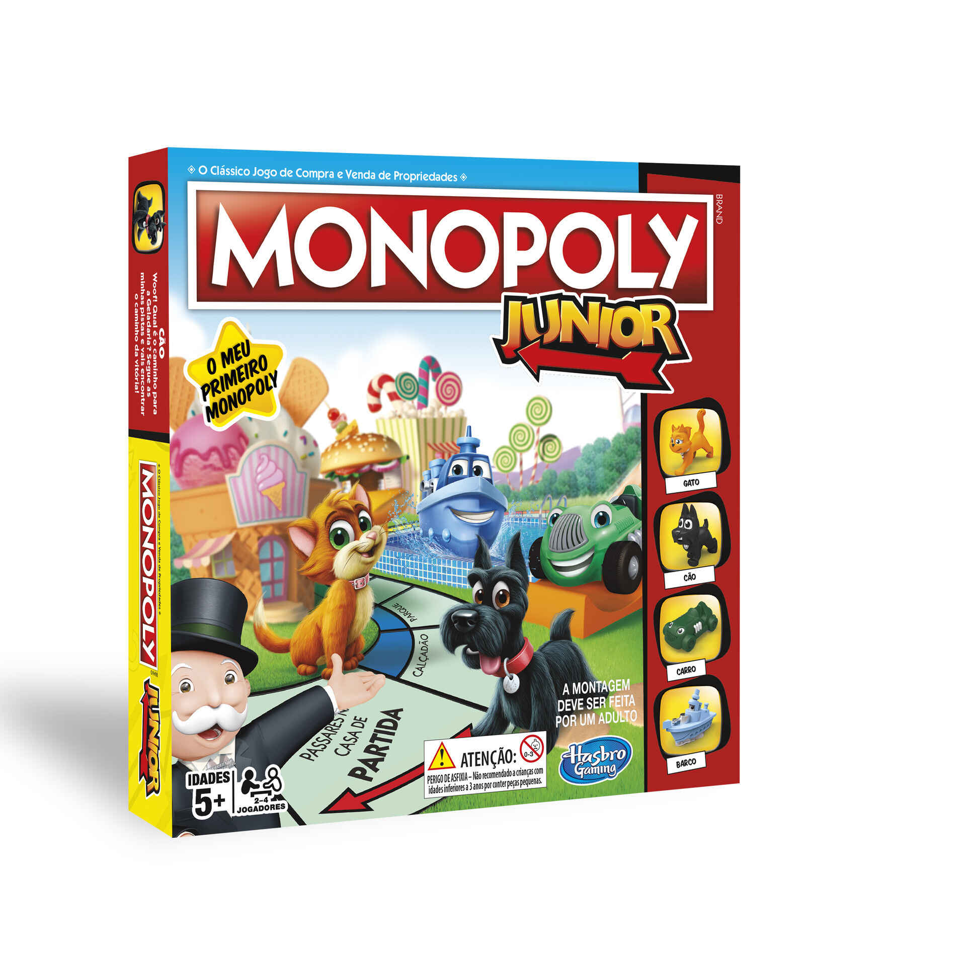 Monopólio Junior - O Jogo da Montanha Russa do Dinheiro Palmela • OLX  Portugal