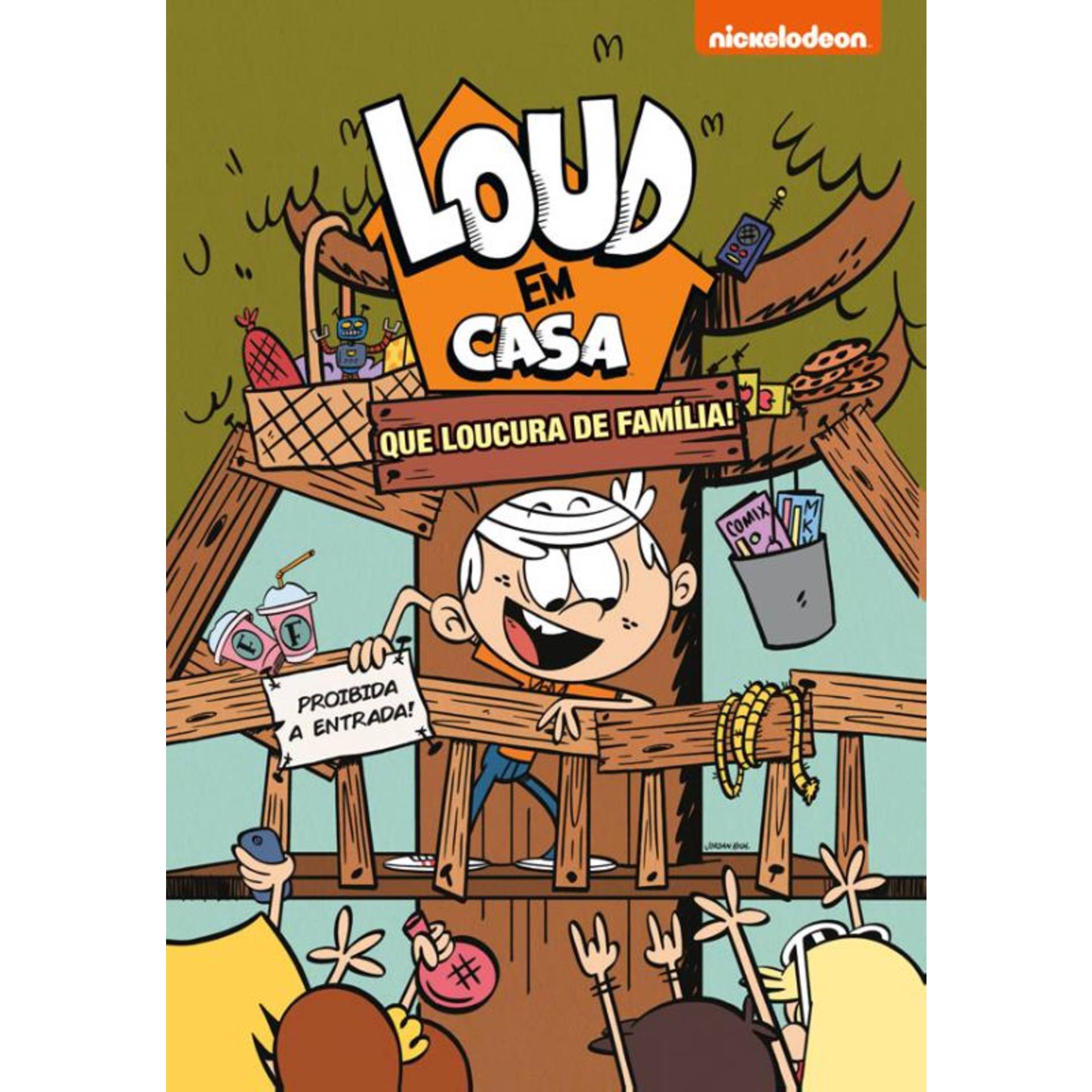 Loud em Casa - Que Loucura de Família! Vários Autores | Continente Online