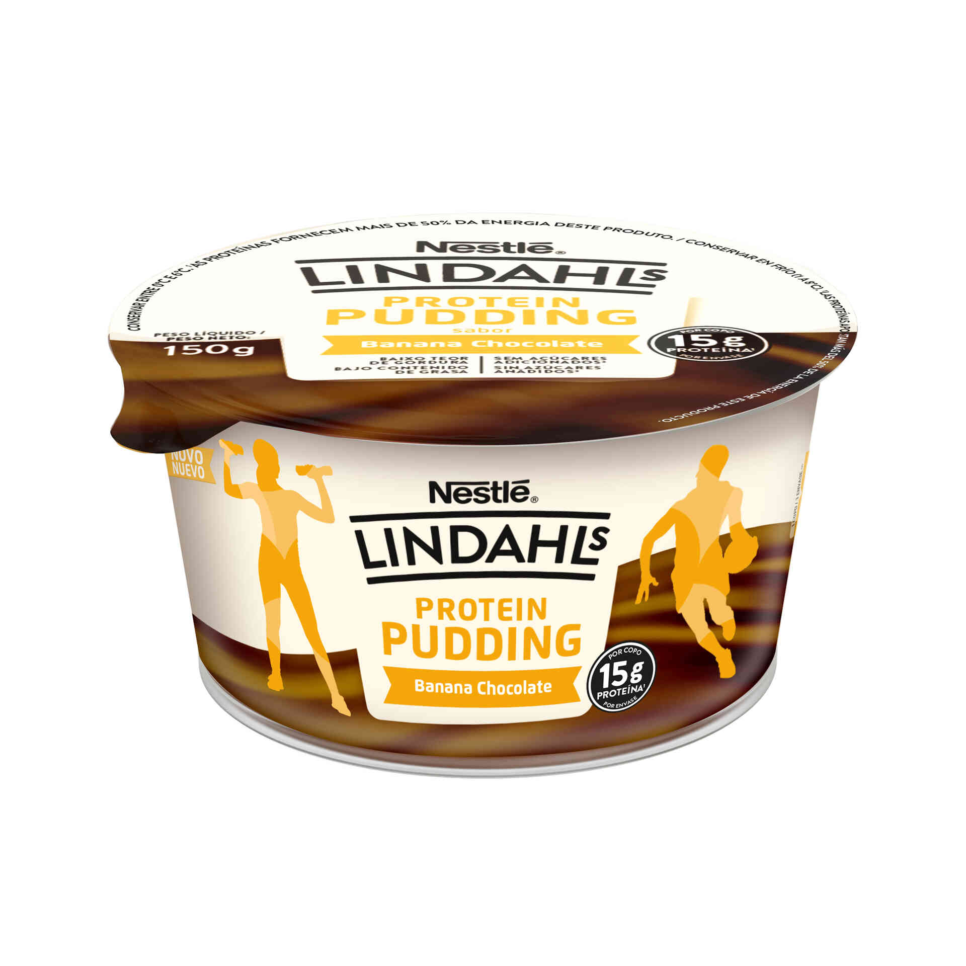 Pudding Proteico Banana E Chocolate Emb 150 Gr Lindahls Continente